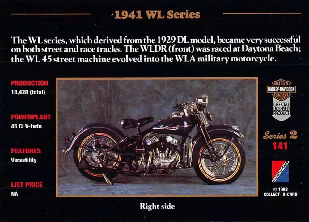 141 on sale harley motor