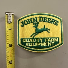 John Deere (Embroidered Iron on patch) Quality Farm Equipment
