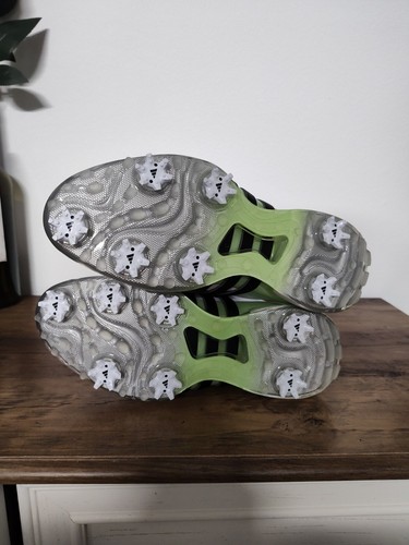 Adidas Women Tour360 24 Boost Golf Shoes IF0259 White/Black/Green Spark NWT SZ 9 - Picture 6 of 6