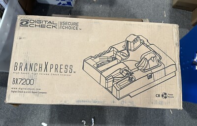 Digital Check BranchXpress BX7200 High-Capacity Check Scanner (154000-12)