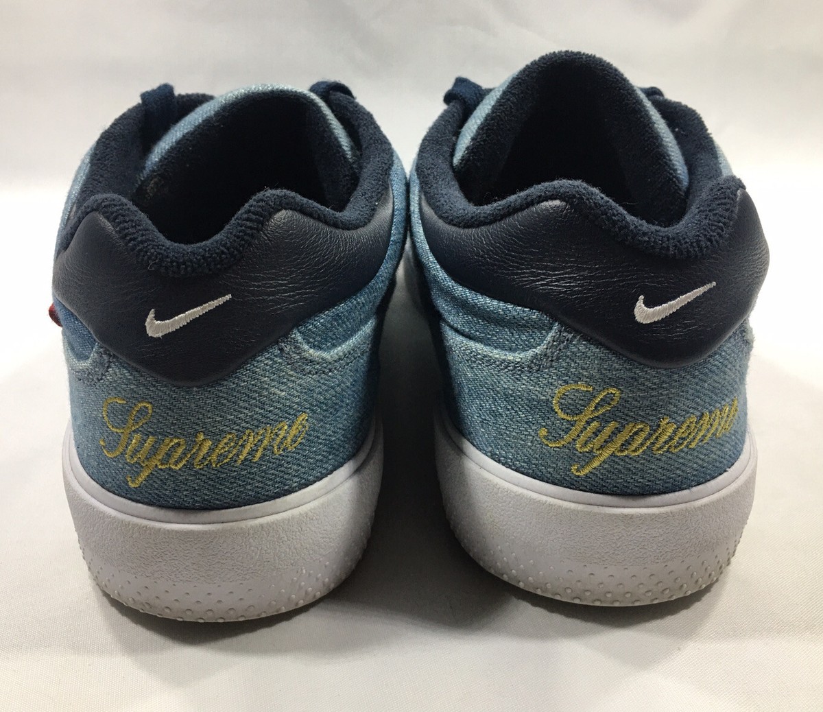 靴 Supreme Nike SB GTS 9.5 27.5 Size 9.5 - Nike Supreme x SB GTS QS Denim for sale online | eBay