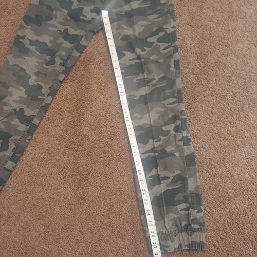 Levis Joggers Boys Size L Camouflage 12-13 Pants Green Draw String Elastic Waist - Picture 6 of 6