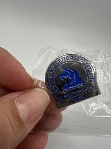 Boston Marathon 2018 Pin Official BAA Boston Athletic Association Unicorn NEW