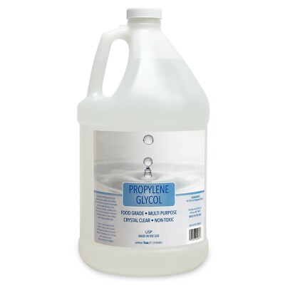 Propylene Glycol Distributed by ME LLC, 100% Pure, 1 Gallon, USP, Food Grade