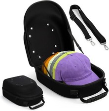 Peohud Hat Case for Baseball Caps, Cap Carrier Storage Bag, Hat Travel Case with