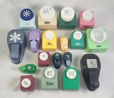 Lot of 18 McGill Fiskars EK Success Craft Paper Punch Scrapbooking Cardmaking