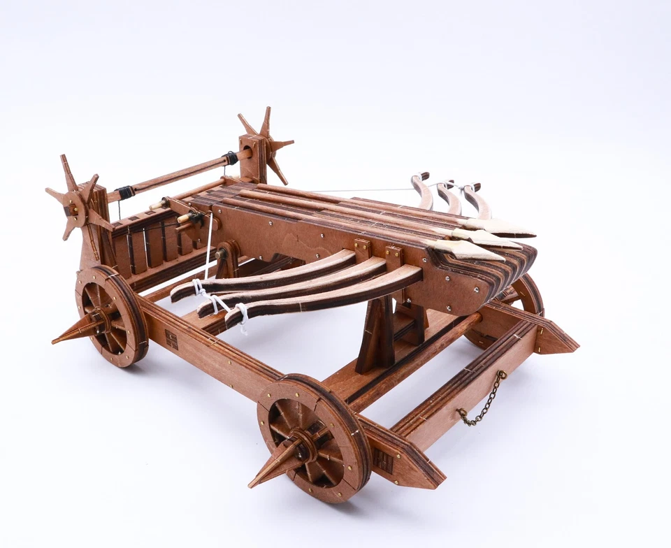 Toystub 3D Rompecabezas de Madera Trebuchet Modelo Kits Construcción Artesanía Modelo Juguetes Regalo Foto 4 de 4