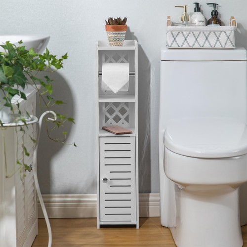 Toilet Paper StorageToilet Paper Holder StandBathroom Stand with Toilet Paper...