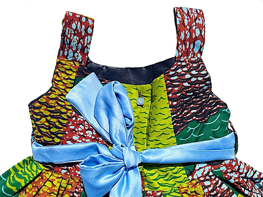 Amazon.com: Toddler Girls Ankara Outfits Princess Off Shoulder Kids Short  Traditional African 1-Sleeve (Multicolor, 12-18 Months): Clothing, Shoes &  Jewelry