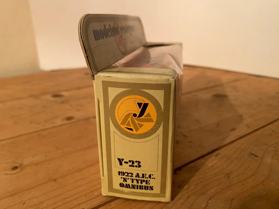 Modelos Matchbox de antaño Y-23 1922 A.E.C "S" tipo autobús ómnibus, 1/72, en caja Foto 4 de 4