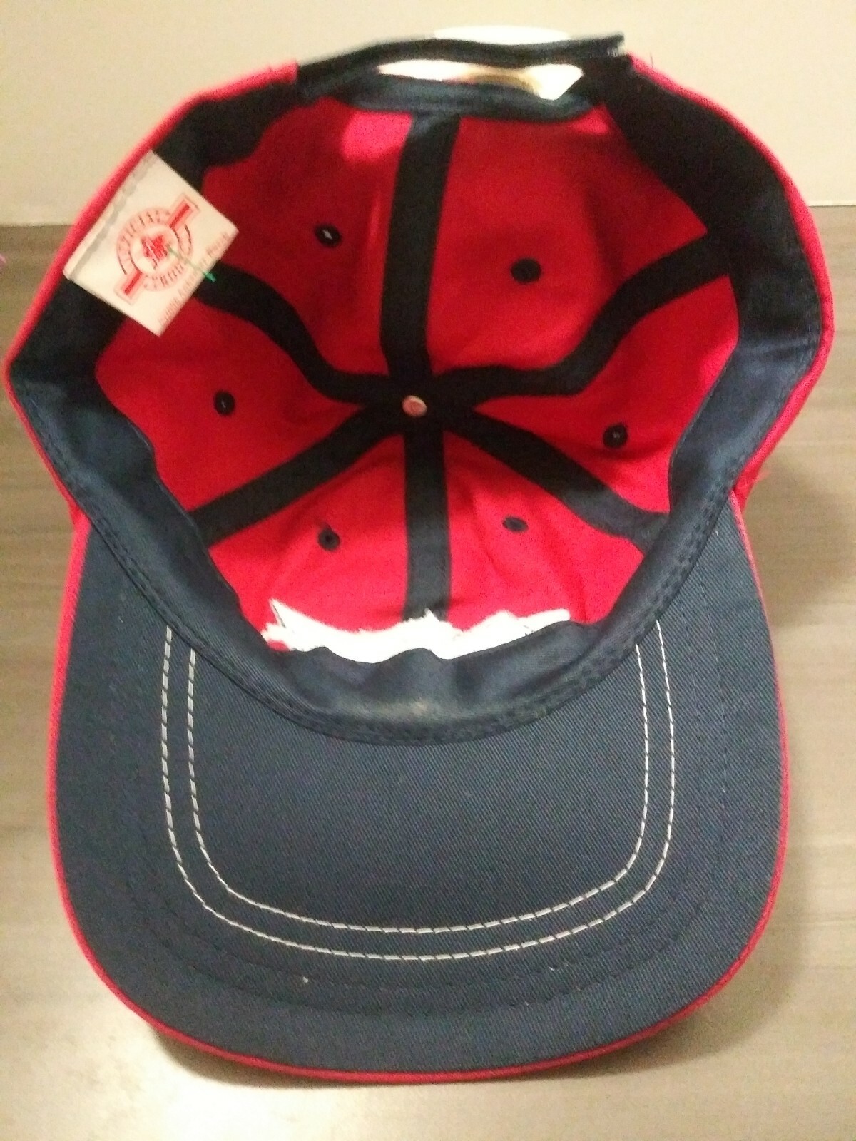 Budweiser Strapback Adjustable Hat Cap Red - image 4