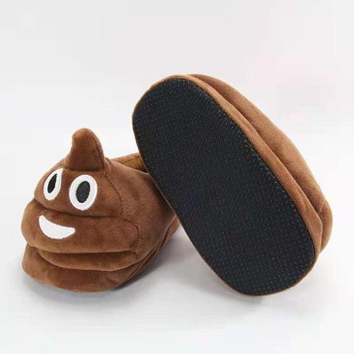 Cartoon Plush Slippers for Men & Women, Warm Thick Winter Indoor Shoes - Picture 15 of 25