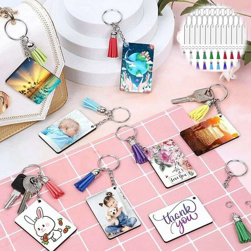 Sublimation keychain best sale blanks
