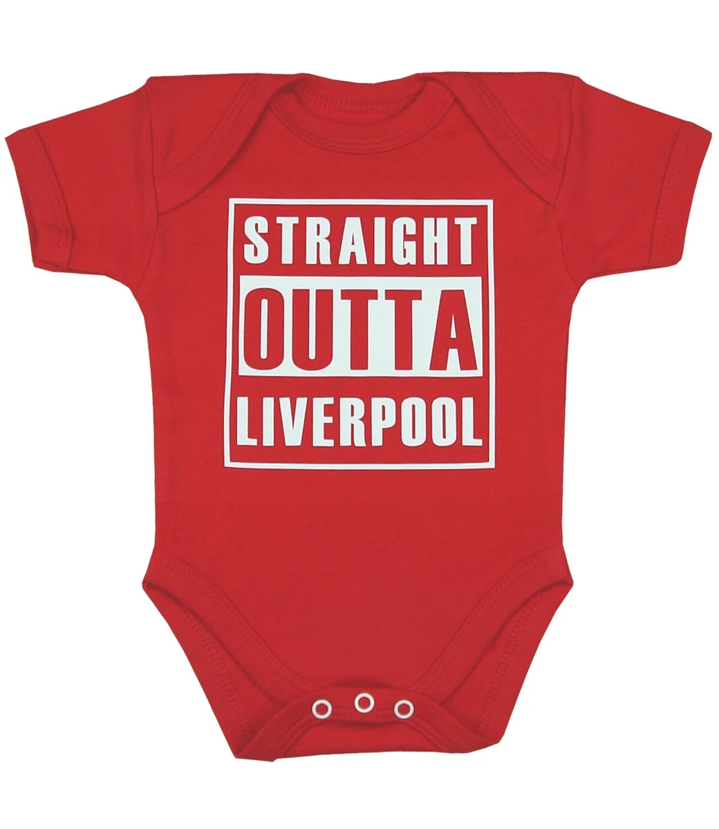 Babyprem Red Liverpool Baby Boys Clothes Bodysuit Babygrow 0 3