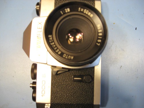 Revue Flex 1000 S raro reflejo de espejo analógico con función años 1990 - Imagen 6 de 6
