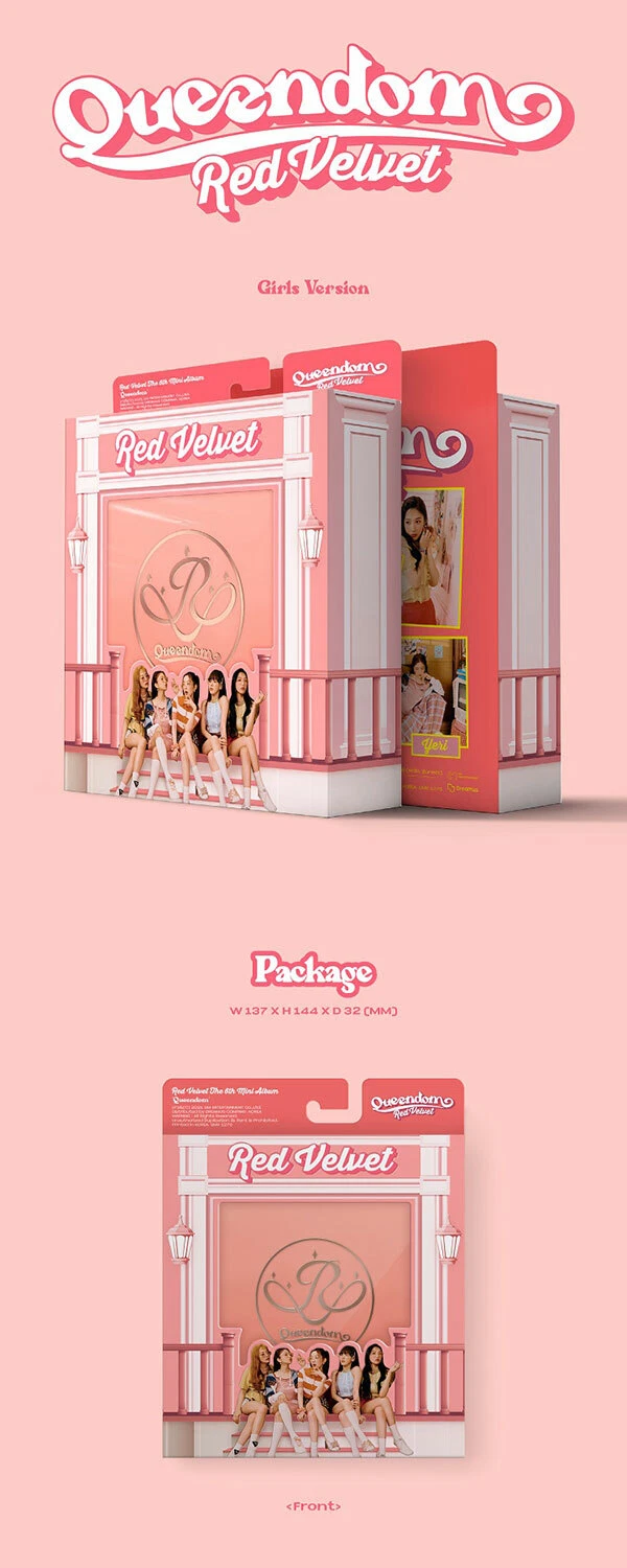 K-POP・アジア RedVelvet Queendom Mini Album girls ver Red Velvet 6th Mini Album Queendom (Case / Girls Ver