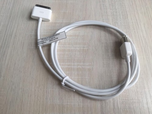 Firewire 400 Sync Cable to Apple 30-Pin Connector for iPod A1040, A1059, A1099 - Afbeelding 4 van 12