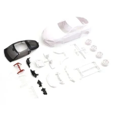 Kyosho MZN207 Toyota GR Supra TRD White Body Set w/ Wheel for Mini-Z