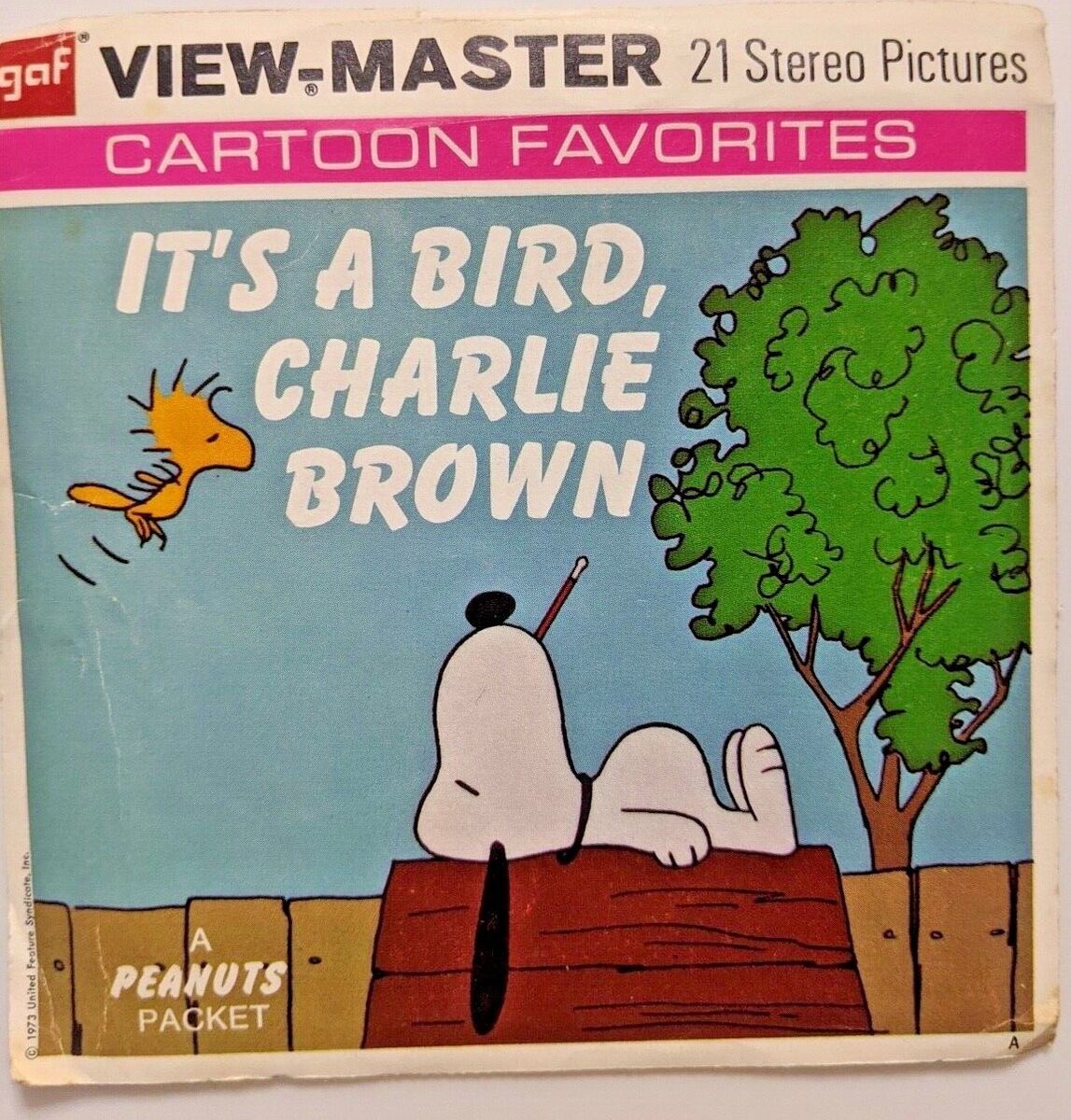 Vintage View-Master It's A Bird Charlie Brown FULL SET A Vintage View-Master It's A Bird Charlie Brown FULL SET A
