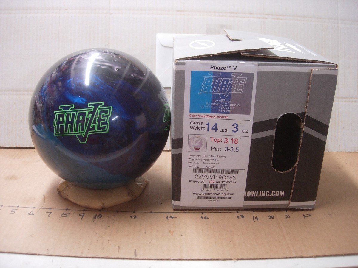 【値下げ美品特価】Storm Phaze III ボウリングボール14ポンド STORM PHAZE III フェイズ III 丨ボウリング口コミ/評価NAGEYO