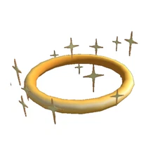 ROBL0X Toy Code Rare Hat Item Halo With Stars ✨✨ *Sent in Messages*