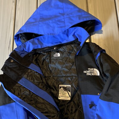 Vintage North Face Steep Tech Scot Schmidt Y2K Jacket Blue Mens XL