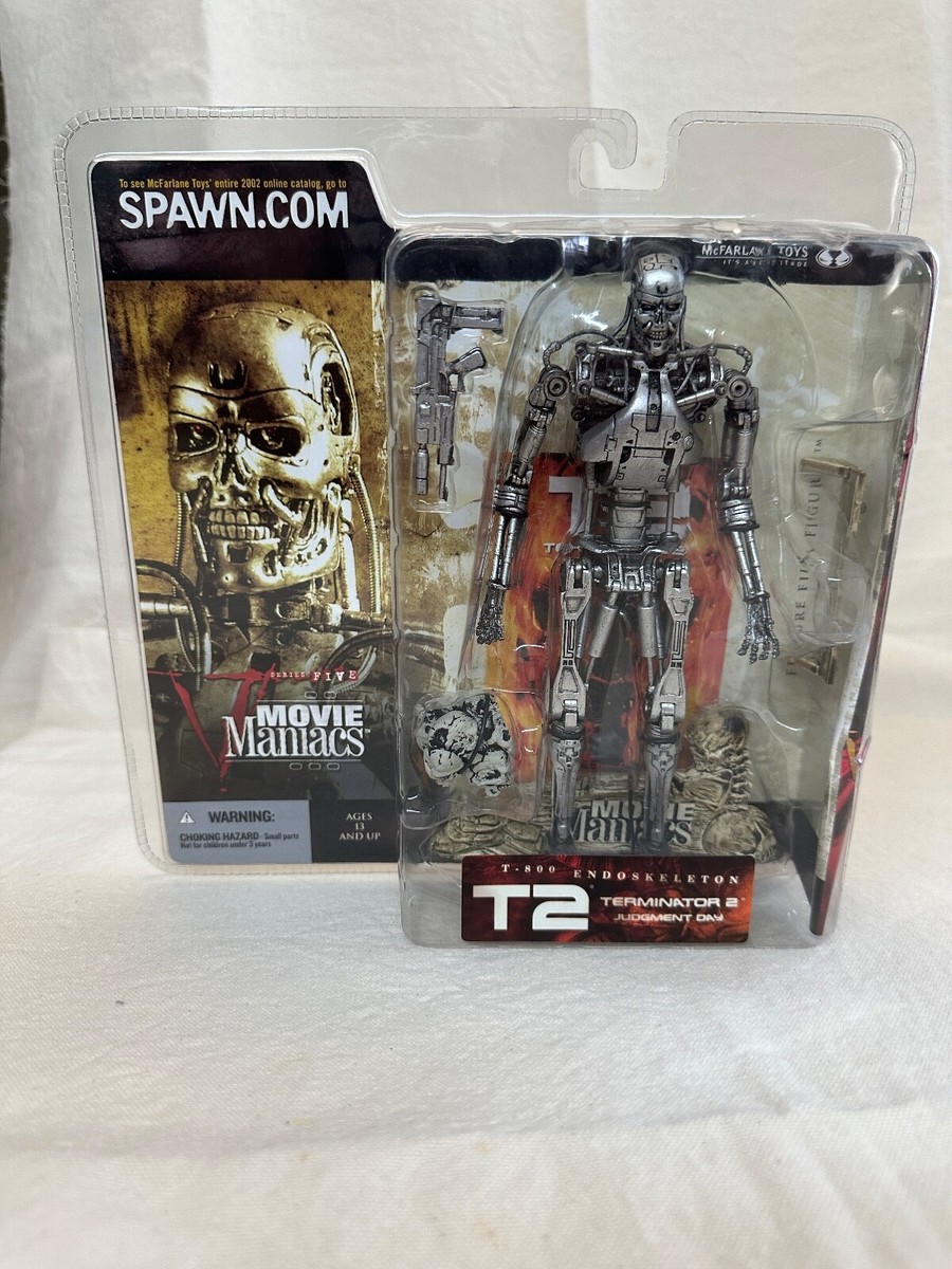 SF・ファンタジー・ホラー McFARLANE TOYS MOVIE MANIACS T-800 McFarlane Movie Maniacs T-800 Terminator 2 Serie 4 Arnold