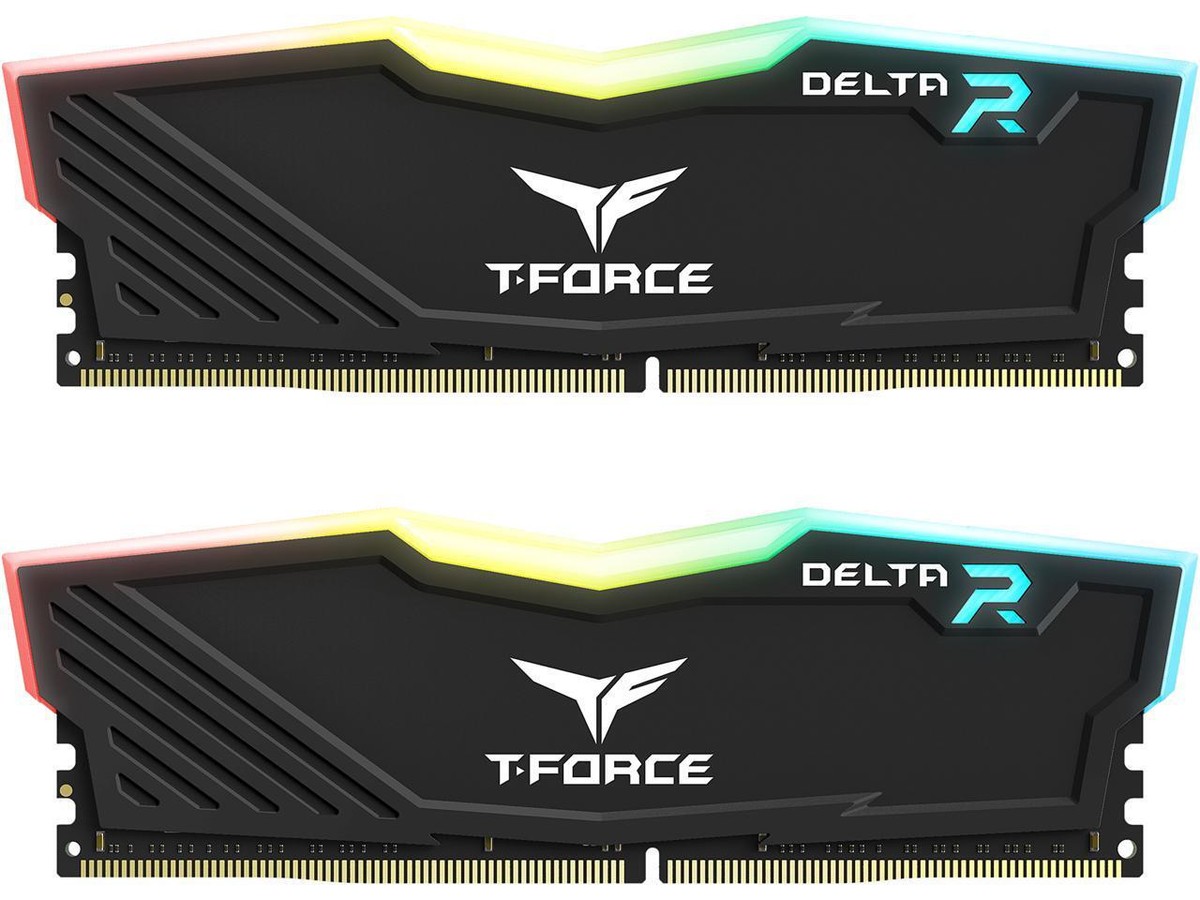 Team T-Force Delta RGB 32GB (2 x 16GB) PC RAM DDR4 3600 (PC4 28800