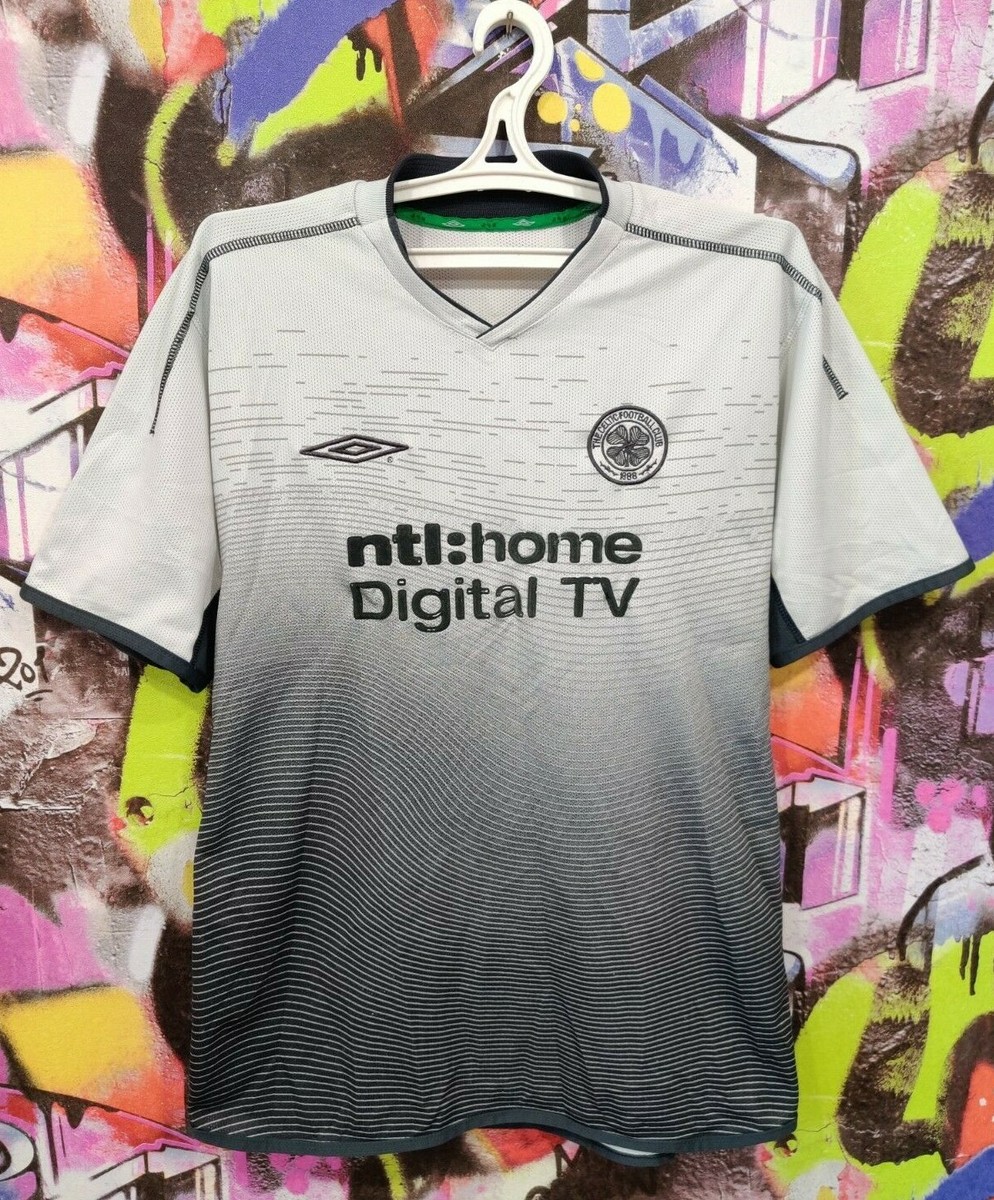 Celtic Glasgow 2002 2003 Training Shirt Soccer Jersey Top Vintage Umbro  Mens L