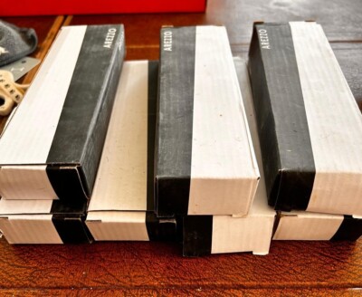 Arezzo V2-CTP180 Chrom Kühlerrohr und Platte Kit - unbenutzt 7 Boxen 