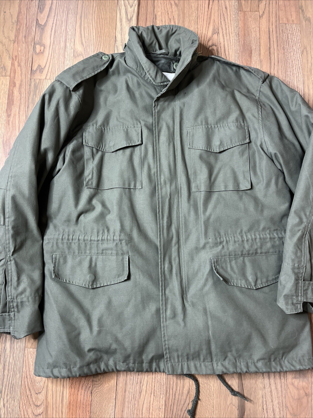 M65 Field Jacket Rothco Repro Vietnam US Army sz Larg… Gem