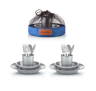 Unique Complete Messware Kit Polished Stainless Steel Dishes Set| Tableware| ...