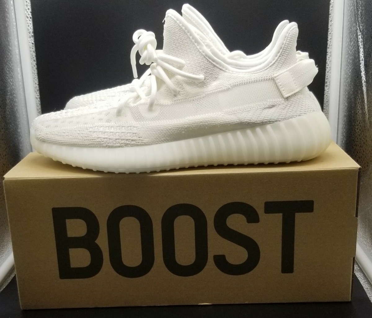 Size 10 Adidas Yeezy 350 V2 Bone | eBay