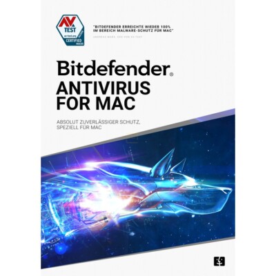 Bitdefender Antivirus for Mac 2026 | Download | ESD-Key per eMail (NEU)