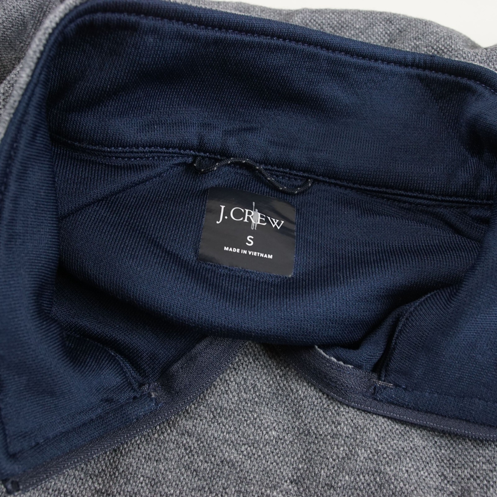 J Crew Performance Half ZIp Coolmax Pullover Gray… - image 7
