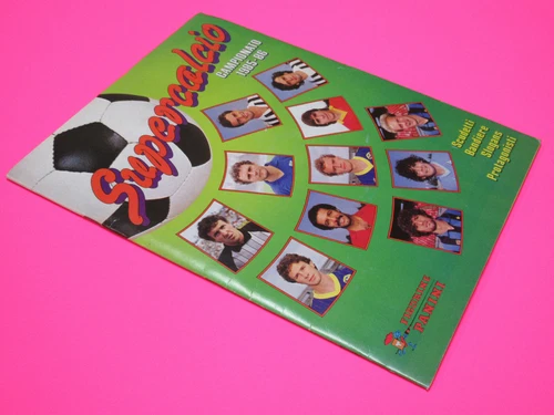 1985 / 1986 PANINI COMPLETE SUPER FOOTBALL Championship Figure Album EXCELLENT!!