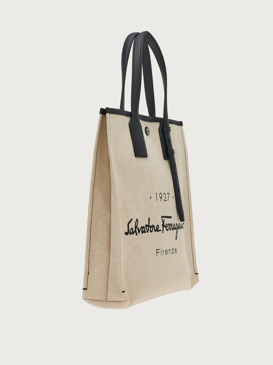 【SALVATORE FERRAGAMO】1927 SIGNATURE TOTE BAG Ferragamo 1927 Signature Tote Bag | eBay