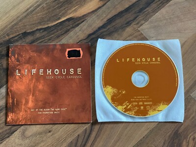 LIFEHOUSE Sick Cycle Carousel 2000 GERMANY promo CD single 