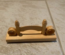 Wooden Hand Fan Holder Durable Wood Folding Fan Stand Decor Display Base