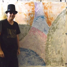 Mark Little original,painting,60”x48”Acrylic,Abstract,36,extra Large,Giant,XL