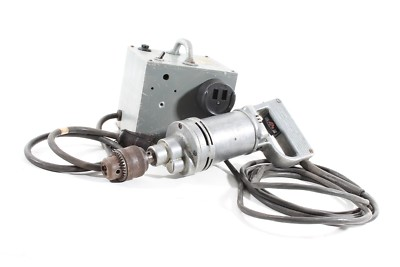 #ad #ad Old Electric Drill with Transformer NVA BM10 Vintage $95.47