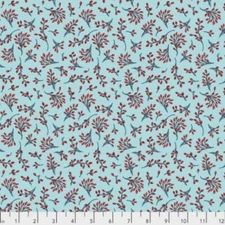 Free Spirit Winter Games by Odile Bailloeul PWOB031 Frost Winter Berries Cotton