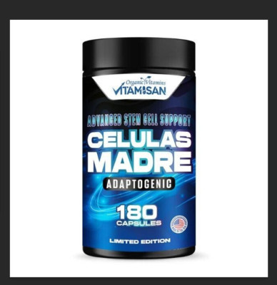 Stem Cell Activator Supplement   Herbal Support Cellular Wellness 180 spirulina