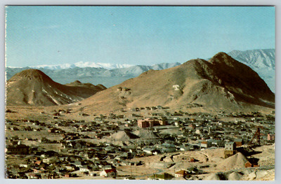 c1960s Tonopah Nevada Gold Rush Scene Historic Mines Postcard