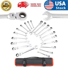 20 Pcsset Professional Ratcheting Combination Wrench Standard Set Saemetric