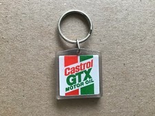 1980s  Castrol GTX motor oil original key chain.