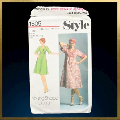 Style Sewing Pattern 1505 • Young Shape Design Dress with