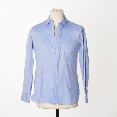 DSQUARED2 Dress Shirt Blue Cotton Italy Made 36/14