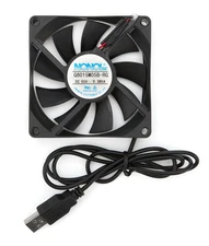 ZAMP Helmet Bag Replacement Fan - Bolt-On - USB Plug - Plastic - Black - Each