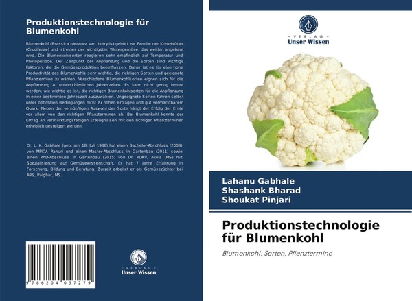 Lahanu Gabhale (U. A.) | Produktionstechnologie FüR Blumenkohl | Taschenbuch-image